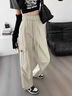 帛芮工裝褲子女款2025年新款休閑褲秋季運動(dòng)褲女裝秋裝傘兵褲登山褲 曬單實(shí)拍圖