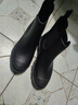 佰妮珂時(shí)尚女款雨鞋2024新款高檔雨靴厚底增高耐磨戶(hù)外水鞋四季通用膠鞋 黑色 40 曬單實(shí)拍圖