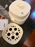 九陽(yáng)（Joyoung）煮蛋器 蒸蛋器 溫泉蛋機 智能定時(shí)自動(dòng)斷電 煮雞蛋神器溏心蛋茶葉蛋 小型蒸鍋早餐一體機GE361 曬單實(shí)拍圖