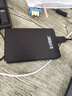 科碩（KESU） 移動(dòng)硬盤(pán)大容量USB3.0 安全加密高速機械外接硬盤(pán) 時(shí)尚黑+硅膠套 500GB 曬單實(shí)拍圖