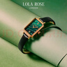 LOLA ROSE羅拉玫瑰小綠表女士手表女士節日禮物送女友 曬單實(shí)拍圖