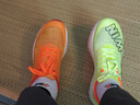 多威跑鞋跑吧三代專(zhuān)業(yè)馬拉松跑吧3跑步鞋男女全掌碳板競速運動(dòng)鞋 熒光嫩綠 42 曬單實(shí)拍圖