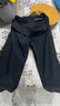 優(yōu)衣庫男女裝彈力休閑長褲窄口褲子戶外工裝褲新款479382 481269 479382/09黑色 M /170/80A 曬單實(shí)拍圖