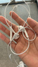 Apple/蘋(píng)果 閃電/Lightning接口有線(xiàn)耳機 蘋(píng)果耳機有線(xiàn)耳機原裝耳機 適用閃電接口的手機平板 曬單實(shí)拍圖