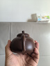 藏壺天下【景舟窯珍藏 】宜興紫砂壺 高溫老紫泥三足乳鼎 呂盤(pán)軍全手工 三足乳鼎 220ml 曬單實(shí)拍圖