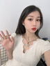 中國黃金（CHINA GOLD）和田玉瑪瑙吊墜男女平安扣玉石國風掛繩項鏈生日禮物送男女友 和田玉平安扣（約20mm）+紅瑪瑙【品牌禮盒】 曬單實拍圖