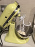 KitchenAid（凱膳怡）【政府補貼】廚師機家用進(jìn)口5QT雙碗和面揉面一體機多功能攪拌機 嫩芽綠 5KSM165PSCKG 曬單實(shí)拍圖
