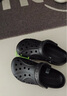 crocs卡駱馳貝雅洞洞鞋沙灘鞋|10126 黑色-001 39(240mm)  曬單實拍圖