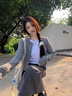 唐菓蜜秋冬連衣裙女2025新款女裝韓系時(shí)尚減齡甜美通勤風(fēng)顯瘦套裝裙子 灰色開(kāi)衫+內搭+裙子 M 曬單實(shí)拍圖