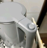 美的（Midea）電熱水壺家用電水壺燒水壺 雙層防燙 0涂層食品級304不銹鋼 1500W快速沸騰 1.7L大容量 HJ1705 曬單實(shí)拍圖
