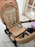 elittile逸樂(lè )途嬰兒車(chē)0-3歲折疊可坐可躺減震高景觀(guān)遛娃車(chē)EMUpro流金琥珀 曬單實(shí)拍圖