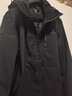 駱駝（CAMEL）CamelTex戶(hù)外御寒沖鋒衣男女同款防油污外套三合一登山服  M 曬單實(shí)拍圖