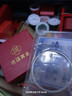 老福黃金足銀手鐲古法素圈女實心999純銀磨砂媽媽生日禮物 圈口58# 30g 曬單實拍圖