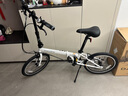 大行（DAHON）20寸8速男女折疊車(chē)P8青春版KAC081白色 曬單實(shí)拍圖