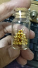 喜上眉梢足金999重工古法金珠散珠3D硬金光面磨砂黃金轉運珠圣誕節禮物女 1g【4mm重版光珠五顆】 曬單實(shí)拍圖