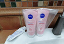 妮維雅（NIVEA）溫和滋潤洗面奶晶純煥亮泡沫潔面乳150g雙支套裝 曬單實(shí)拍圖
