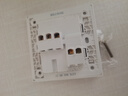 施耐德電氣 五孔插座帶開(kāi)關(guān) 86型電源插座面板 一開(kāi)五孔 皓呈 奶油白色 曬單實(shí)拍圖
