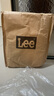 Lee【預售】【張凌赫代言】25秋冬新品寬松磨毛深藍色男牛仔褲保暖 深藍色 30 曬單實(shí)拍圖