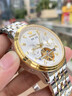 勞力士王子瑞士手表男款機械表時(shí)尚夜光防水名牌商務(wù)鏤空飛輪男士表品牌十大 R3248間金白面 進(jìn)口金機芯 42mm 曬單實(shí)拍圖
