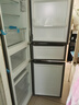 海爾（Haier）217升三門(mén)宿舍租房家用小冰箱小型抗菌凈味風(fēng)冷無(wú)霜一級能效節能BCD-217WGHC3E9S9家電國家補貼20% 曬單實(shí)拍圖