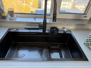unaxi2025新款X60pro水槽大單槽304不銹鋼洗菜盆廚房加厚納米洗碗水池 包裝】8848B納米水槽+萬(wàn)向飛雨 集渣款【304材質(zhì)支持檢測】 曬單實(shí)拍圖