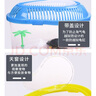 龜真壽中號芒果盒23*17.5*16cm烏龜缸帶曬臺塑料手提龜缸 魚(yú)缸帶蓋龜缸  曬單實(shí)拍圖