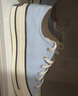 匡威（Converse）官方 1970S男女運動(dòng)低幫帆布鞋云朵藍灰藍色A06522C A06522C 37.5 曬單實(shí)拍圖