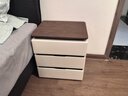 耐禾輕奢現代整裝創(chuàng  )意全實(shí)木三抽儲物家用床頭柜2025新款高端儲物柜 米白色【整裝發(fā)貨】 長(cháng)50*寬40*高58【全實(shí)木款】 曬單實(shí)拍圖