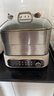 蘇泊爾（SUPOR）電蒸鍋 家用多功能燉蒸煮一體電熱鍋 0涂層不銹鋼蒸屜 電煮鍋 18L多用途鍋 ZN30FC669 曬單實(shí)拍圖