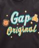 GAP男女裝2025夏季新款純棉小熊印花logo短袖T恤親子裝上衣729181 黑色 M (170/92A) 亞洲尺碼 曬單實(shí)拍圖