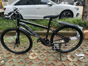 捷特耐斯山地自行車(chē)成人男女 青少年變速減震單車(chē)學(xué)生上班代步車(chē) MX530-豪華硬叉版【輻條輪】黑色 26寸（適合160-185CM） 21速 曬單實(shí)拍圖