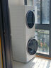 美的（Midea）洗烘套裝 10KG滾筒洗衣機+變頻熱泵烘干機【清風(fēng)明月2.0洗烘塔】MGH20A-W+AIR 純平全嵌 國家補貼 曬單實(shí)拍圖