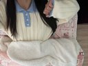 YSO【酷貓系列】睡衣女冬季新款絨感5A抑菌抗靜電保暖ins家居服 L 曬單實(shí)拍圖