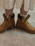 添柏嵐（Timberland）官方踢不爛女鞋黃靴厚底增高休閑偏小|A5VPZ A5VPZW/小麥色 39 曬單實拍圖