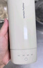 摩飛電器（Morphyrichards）【國家補貼】電熱水壺 電熱水杯 0.3L便攜式家用旅行燒水壺 隨行沖奶泡茶辦公養生保溫杯MR6060白 曬單實(shí)拍圖