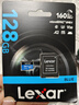 雷克沙（Lexar）128GB TF（MicroSD）存儲卡 V30 A2 讀160MB/s 游戲機平板行車監(jiān)控錄像內(nèi)存卡 4K超清拍攝（BLUE） 曬單實拍圖