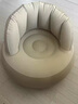 山約自動(dòng)充氣沙發(fā)戶(hù)外音樂(lè )節露營(yíng)家用懶人充氣床墊單人便攜氣墊床 卡其色小胖墩充氣沙發(fā)(送收納袋) 無(wú)規格 曬單實(shí)拍圖