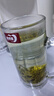 青蘋(píng)果帶把水杯茶杯 扎啤杯啤酒杯 無(wú)鉛玻璃杯可樂(lè )杯飲料杯4只裝320ml 曬單實(shí)拍圖
