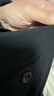 ELAND衣戀長(cháng)袖T恤女半高領(lǐng)彈力修身舒適打底衫2025秋季新款 黑色(19)Black M 165 曬單實(shí)拍圖