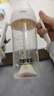 NEVS翻蓋學(xué)飲杯PPSU兒童水杯寶寶直飲吸管杯1-3歲嬰兒喝水喝奶瓶 曬單實(shí)拍圖