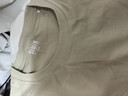 森馬（Semir）長(cháng)袖T恤男純棉2025春季打底上衣純色基礎百搭情侶款109925101201 曬單實(shí)拍圖