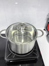 雙立人不銹鋼湯鍋蒸籠家用燉鍋蒸屜大容量煲湯鍋電磁爐通用廚具 Nova III湯鍋+雙耳蒸籠 24cm 曬單實(shí)拍圖