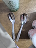 onlycook316不銹鋼兒童勺子 輔食勺飯勺湯勺餐勺3-6歲兒童寶寶餐具 曬單實(shí)拍圖
