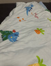 多喜愛(ài)家紡涼感夏被A類(lèi)針織空調被可水洗夏薄被兒童卡通 【雙面體感 清涼柔軟】恐龍冒險 100*150cm 曬單實(shí)拍圖