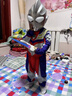 奧特曼衣服迪迦賽羅連體衣兒童cos服親子裝男女童演出服生日禮物 賽羅萊卡連體衣+99D觸摸頂配頭盔 120 【兒童M碼】適合110-120 曬單實(shí)拍圖