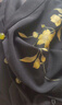 三彩2025秋季新款改良旗袍裙刺繡連衣裙修身長(cháng)裙古典優(yōu)雅M 經(jīng)典黑 L 165/88A 曬單實(shí)拍圖