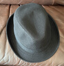 恒源祥中老年帽子男士時(shí)尚羊毛呢禮帽送爸爸爺爺老人復古春秋紳士帽 黑 曬單實(shí)拍圖