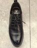 意爾康男鞋圓頭商務(wù)正裝鞋春秋單鞋系帶皮鞋德比婚鞋 53449W 黑色 41 曬單實(shí)拍圖
