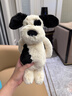 Jellycat拉弗荻小狗海盜狗黑白小狗動(dòng)物毛絨玩偶娃娃生日新婚禮物 拉弗荻小狗 Medium 曬單實(shí)拍圖