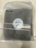 潔麗雅（Grace）7A級抗菌純棉毛巾 柔軟吸水新疆長(cháng)絨棉洗臉巾2條裝深灰+蘭 曬單實(shí)拍圖
